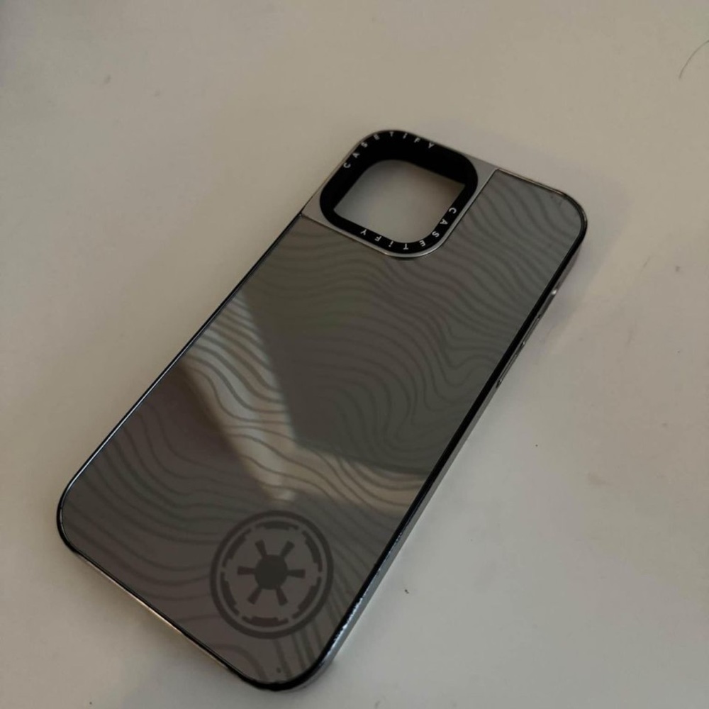 iPhone 13 Pro Max Mandalorian Beskar Ingot Mirror Casetify Phone Case